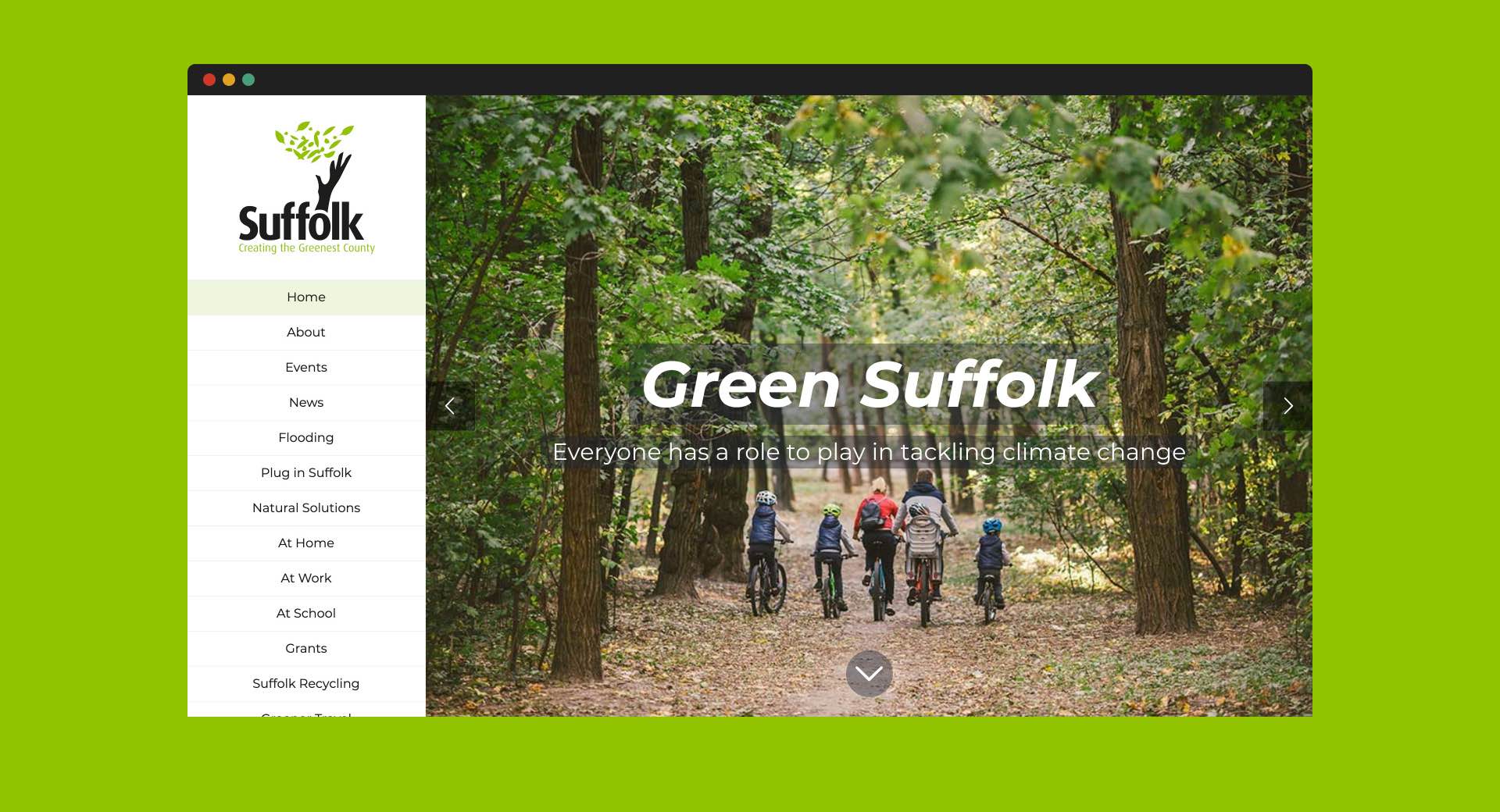Green Suffolk WordPress Development