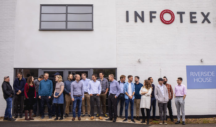 Infotex Team Outside