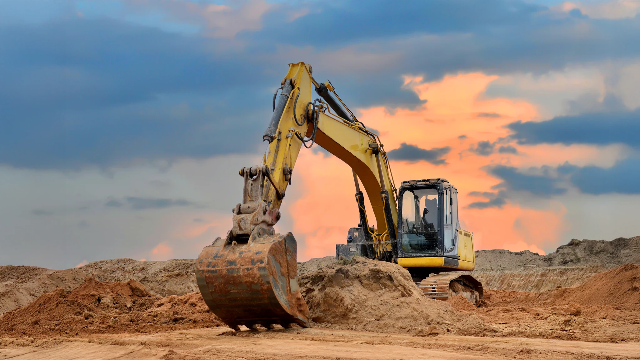 Excavator image Excavator image